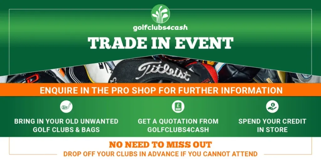 ♻️ TRADE IN YOUR OLD CLUBS & GET AN EXTRA 10% SHOP CREDIT! ⛳️