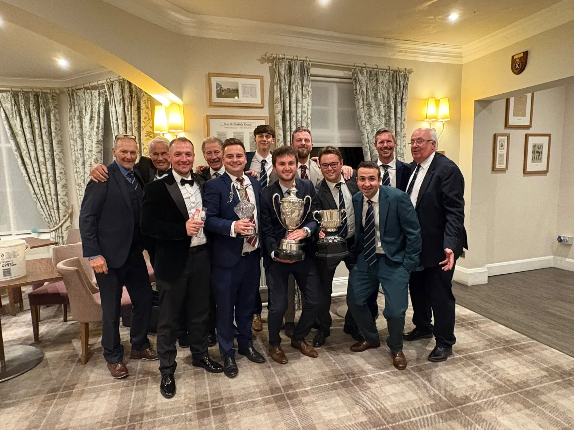 Ilkley Golf Club Celebrate HDUGC League Double